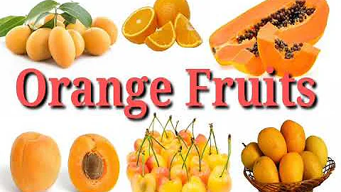 Quel orange est venue en premier le fruit ou la couleur ?