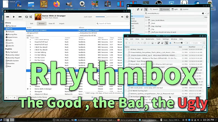 Rhythmbox - The Good, the Bad, the Ugly