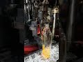Glass bottle production