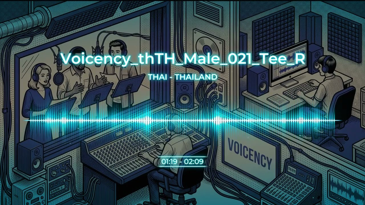Thai Male Voice - Voicency_thTH_Male_021_Tee_R