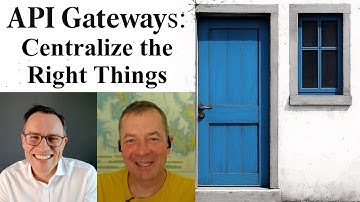 API Gateways: Centralize the Right Things
