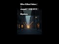Who Killed Helen Jewett? 1836 NYC Mystery #ytshorts #shorts #crime #truecrime #mystery #trending
