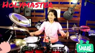Download Lagu Lagi Shantik😎😎😎 drum cover by: Nur Amira Syahira👍👍👍 MP3