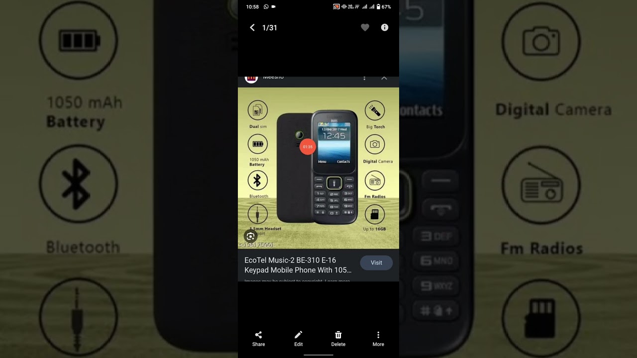 Eco Tel Music 2Pro Mobile Phone Information II Eco Tel Mobile Latest Prices in 2023 II New Model