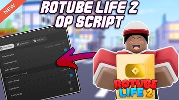 [EMPLOYEES] RoTube Life 2 OP Script (2025) PASTEBIN - Auto Play | Auto Attraction | Auto Food & MORE