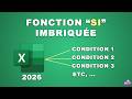 Tout Savoir sur la Fonction SI Imbriquée - Guide Excel