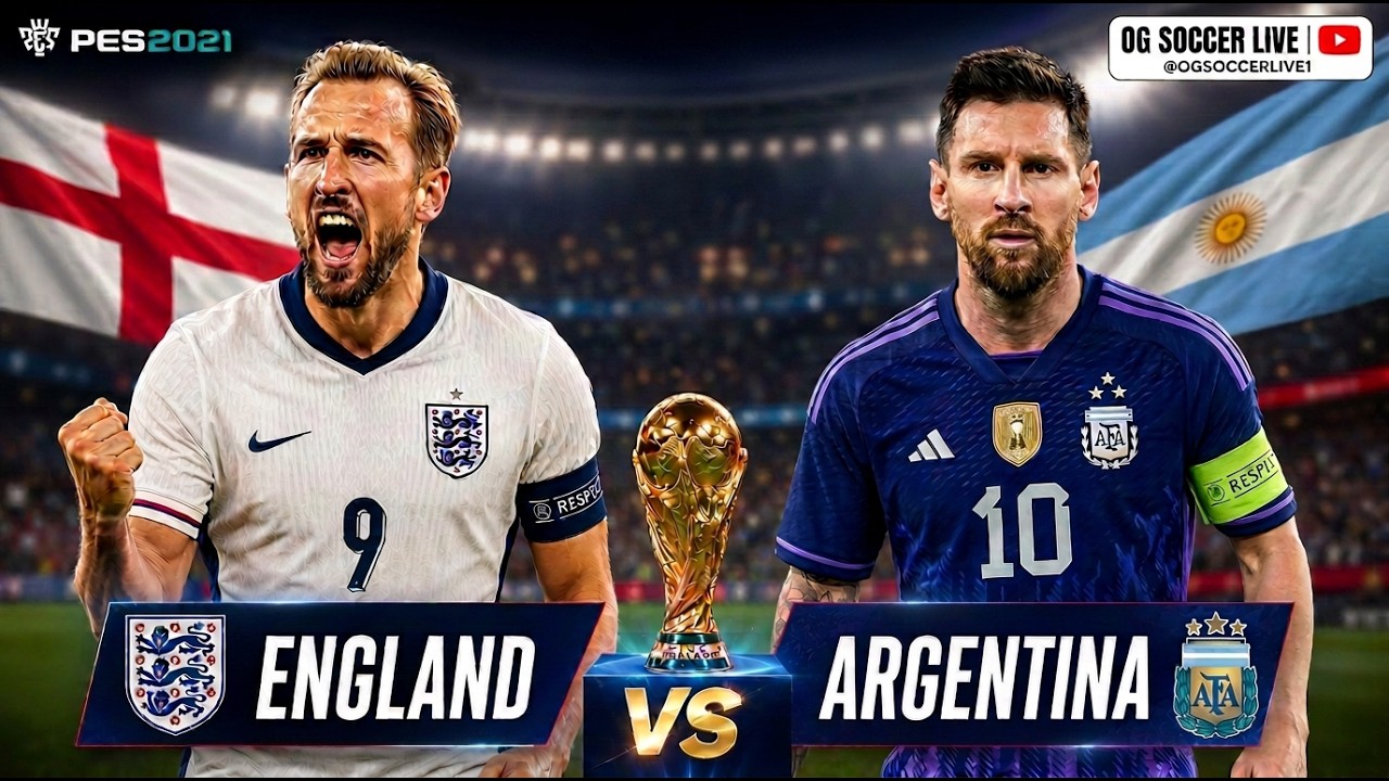 eFootball PES 21 Gameplay | World Cup 2026 Live Simulation