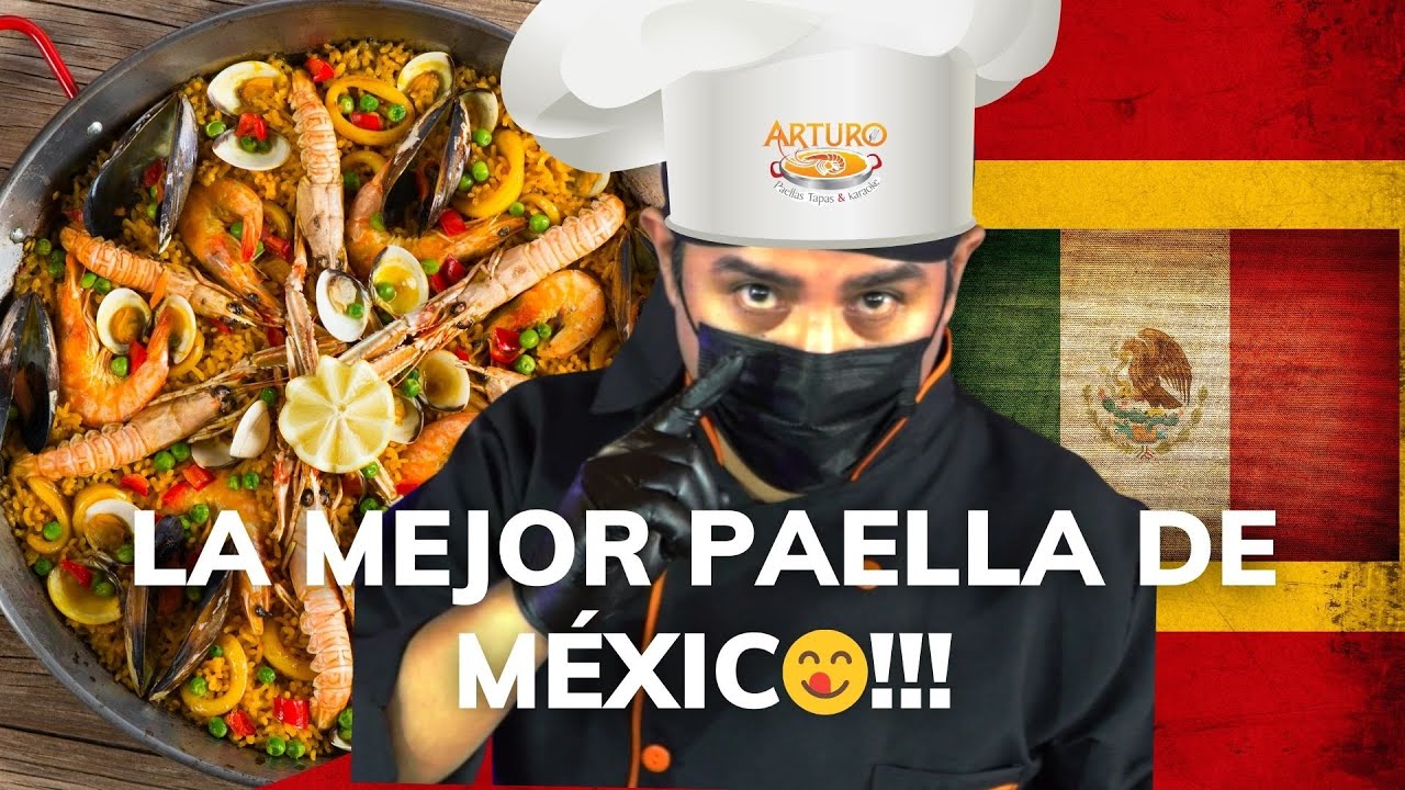 Paella Española🥘Mixta Hecha en México!!!