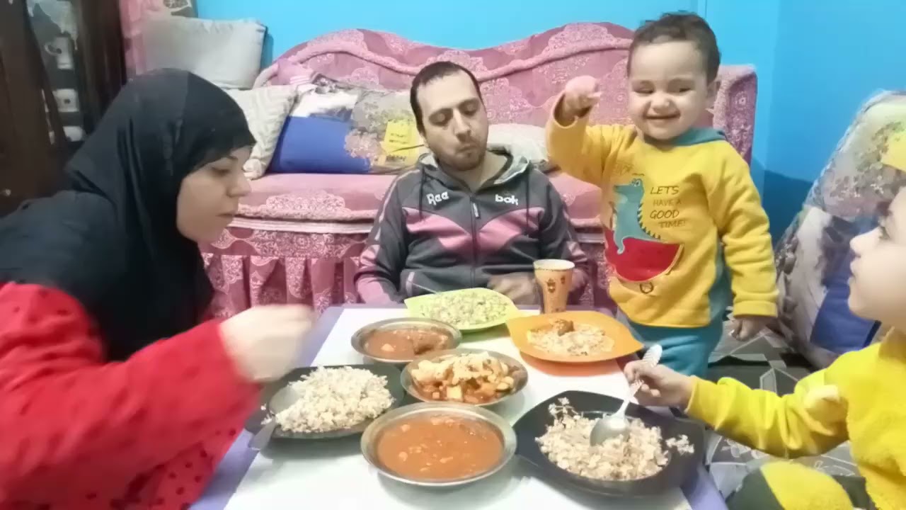 فطار سابع يوم رمضان 🌙 وانا مش قادره خالص ادعولي علشان انا تعبانه جدا