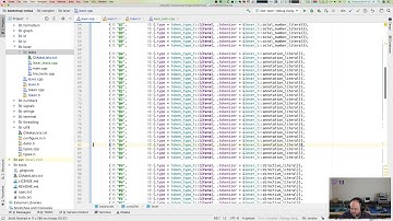 [basecode] work on the lexer continues