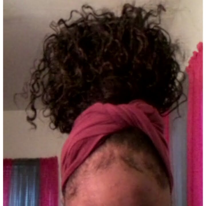 Turban Headband On Big Messy Bun Diy Youtube