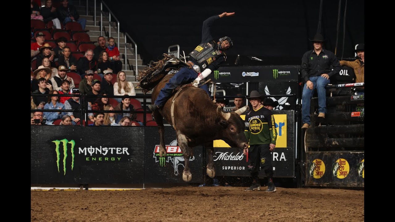 Textbook Bull Riding! Sandro Batista Nails 87.25 Points on No Socks ...