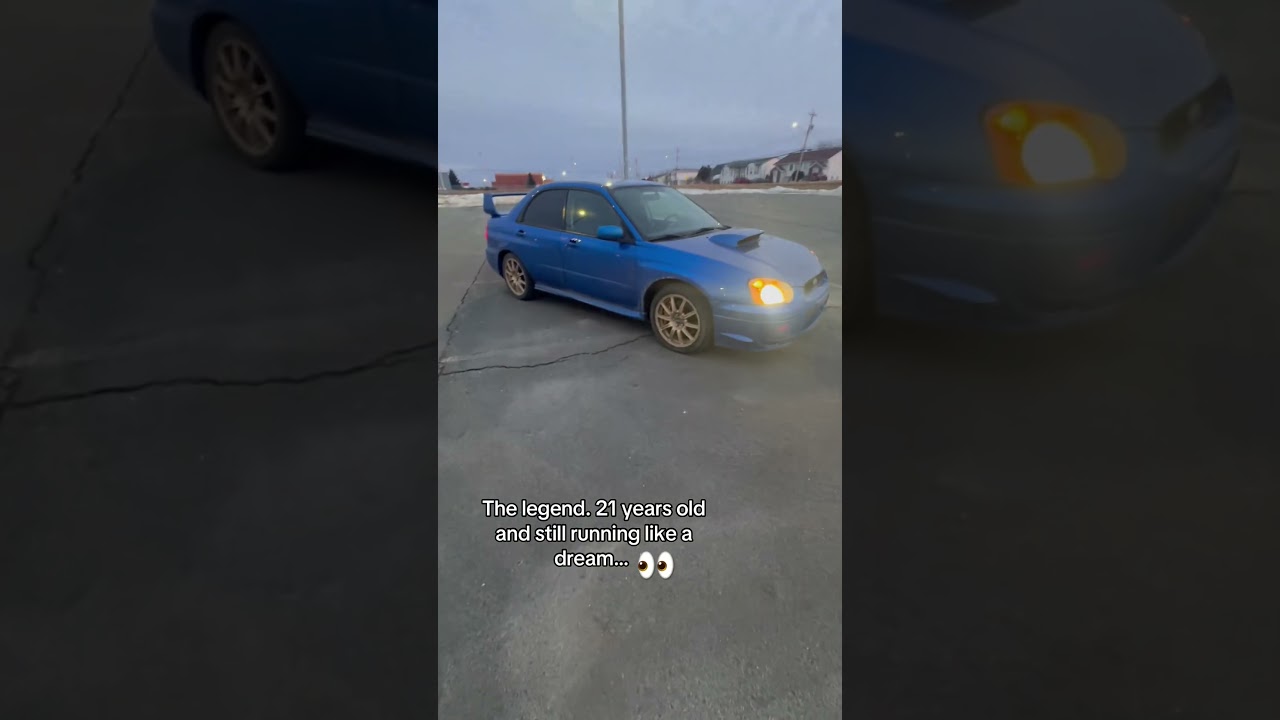 2004 Subaru Impreza WRX Sti Canada LHD . 