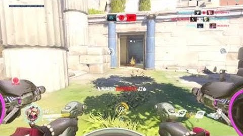 Weird D.Va out of mech glitch - Overwatch PS4