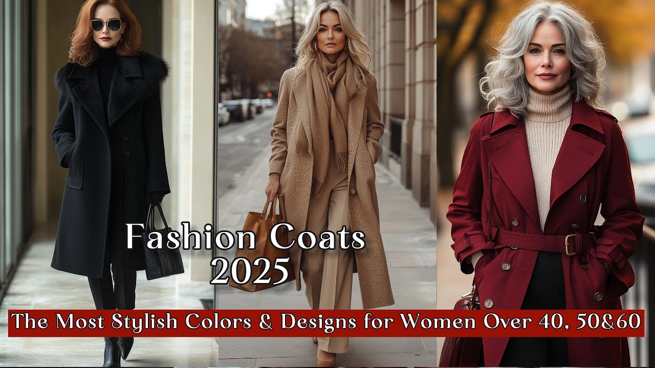 Autumn-Winter Fashion Coats 2025: The Most Stylish Colors and Designs ...