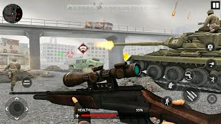 WW2 Sniper War Shooting Games Android Gameplay screenshot 5