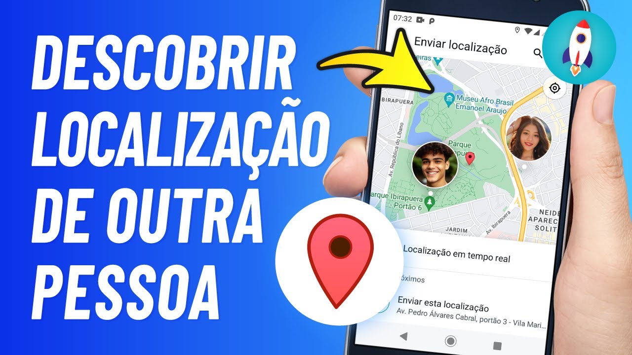 Como DESCOBRIR A LOCALIZAÇÃO de Uma Pessoa - Localizar em TEMPO REAL ...