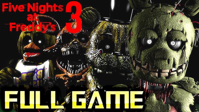 Five Nights at Freddy's 4 (Full Game Walkthrough)