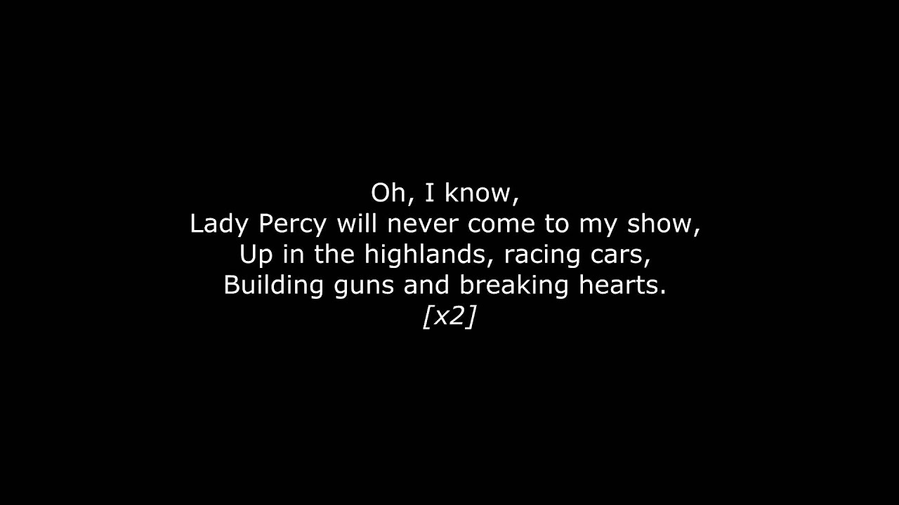 King Charles - Lady Percy + Lyrics
