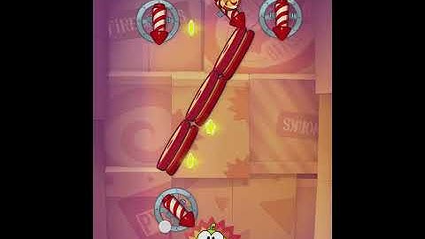 Cut the Rope Experiments 4-20 Walkthrough Rocket Science