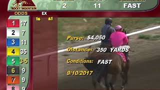 Sunday September 10, 2017 Races 1   9