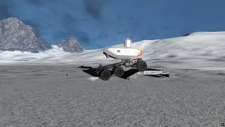 Space Engineers | Always horizontal rover, testing ground