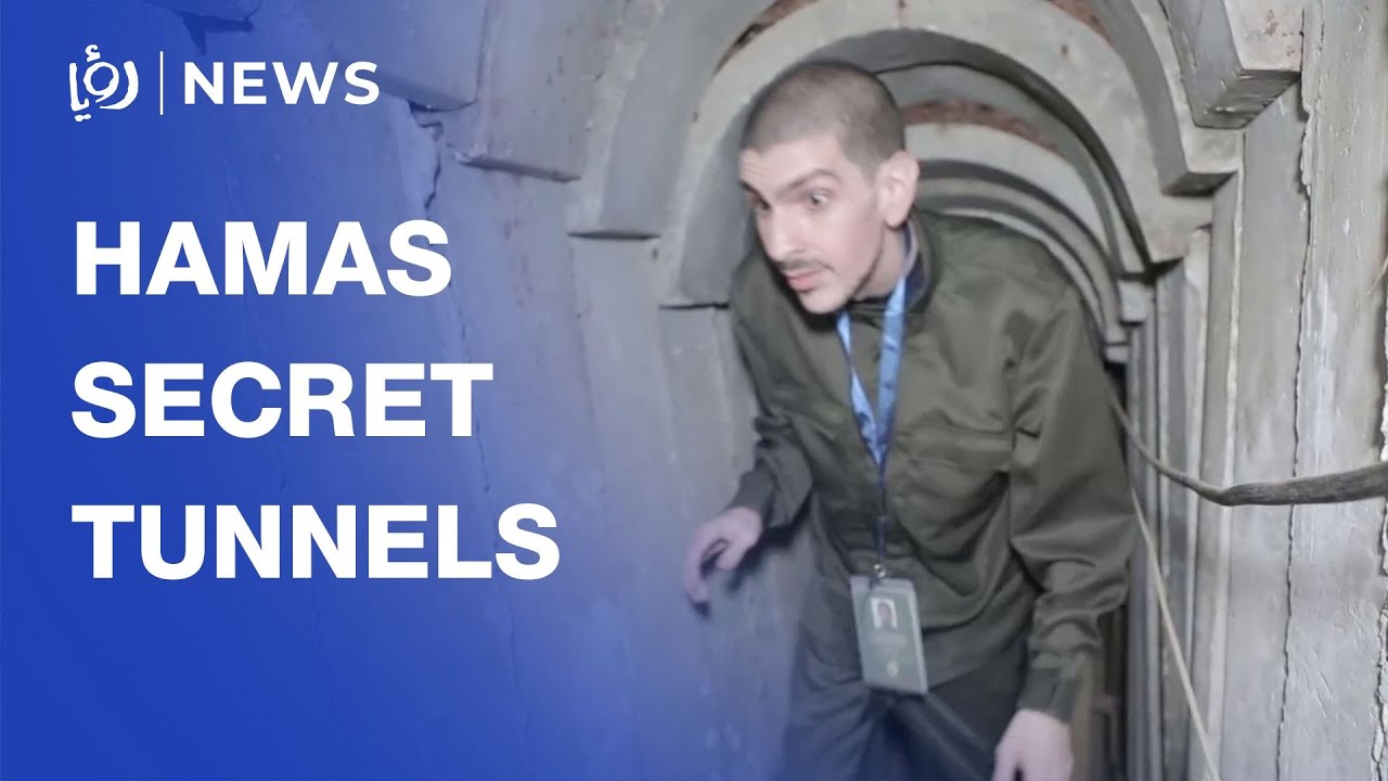 Behind-the-scenes footage of where Hamas held “Israeli” captives in Gaza
