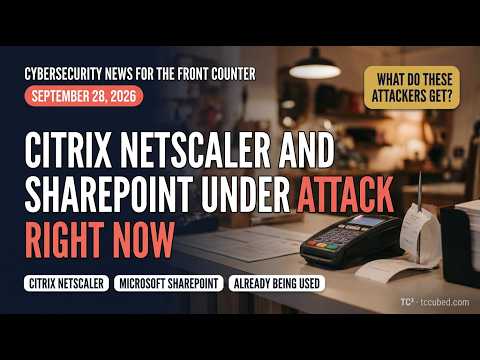 Emergency Updates for Citrix and SharePoint as Attackers Strike, Plus AI Account Theft Hits 80,000 C