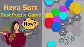 Hexa Puzzle Level (36,37)| Solved puzzle is the most satisfying thing ever| #puzzle screenshot 1