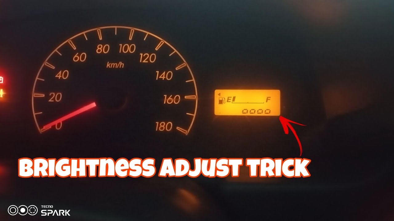 How to adjust car meter brightness or light🚘 - YouTube