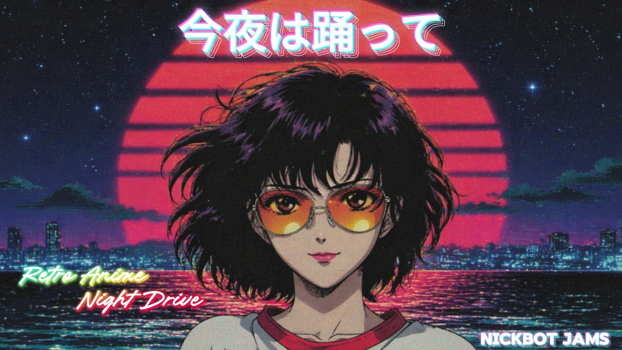 DIY好きな貴方なら！和ダンス 今夜は踊って | Retro Anime Night Drive 🌃 City Pop - YouTube