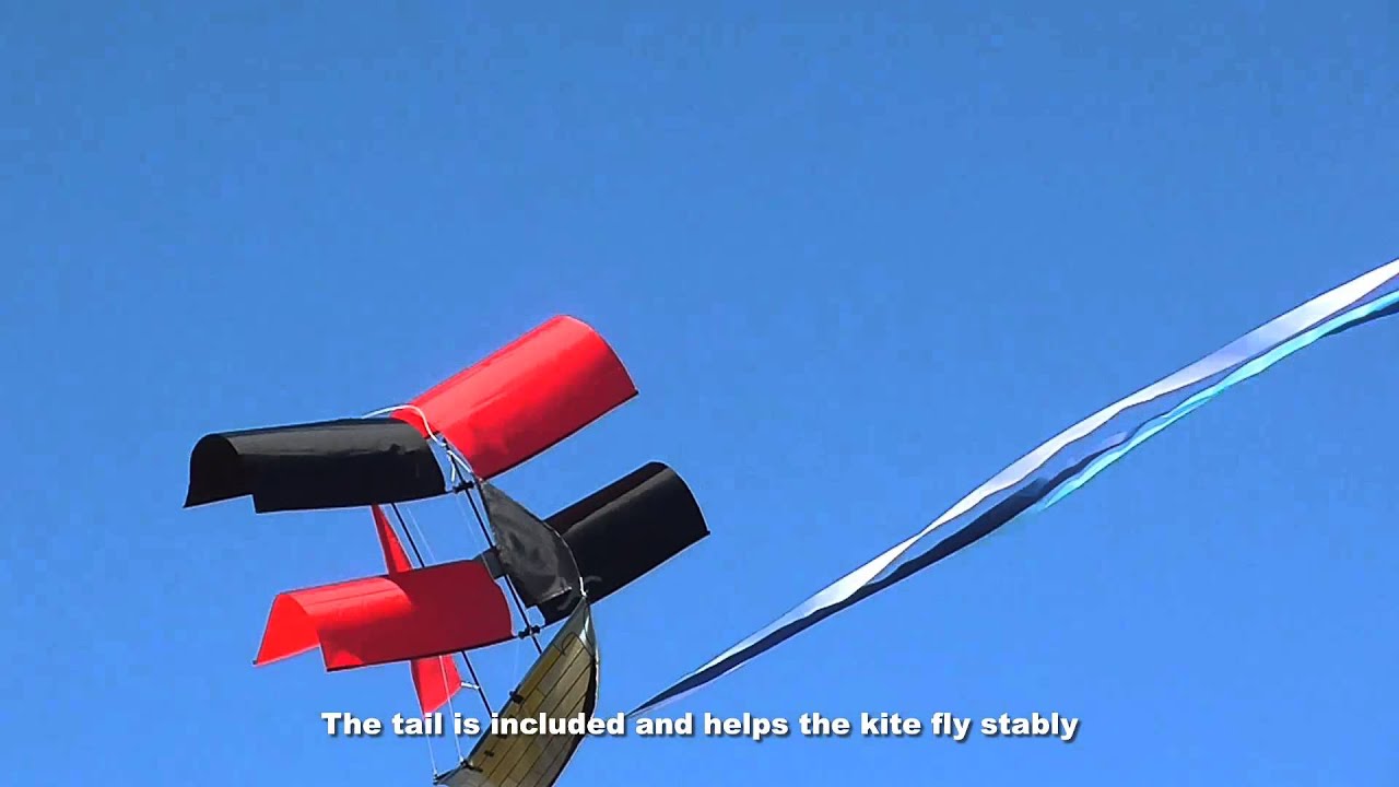 Pirate Ship kite YouTube
