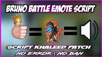 BRUNO HERE I COME EMOTE SCRIPT WITH SOUNDS EFFECTS/CHOU FREESTYLE | MEDIAFIRE |