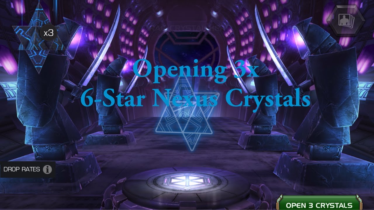 Opening 3x 6-Star Nexus Crystals...MCOC