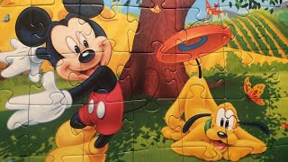 Mickey Mouse Puzzle - Mickey Mouse And Goofy Puzzles For You
