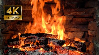 Fireplace Sounds For Sleeping - 99% Instantly Fall Asleep With Cozy Logs Burning In Fireplace Sound