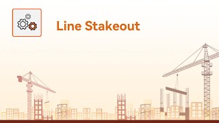 Meridian M-survey Line Stakeout