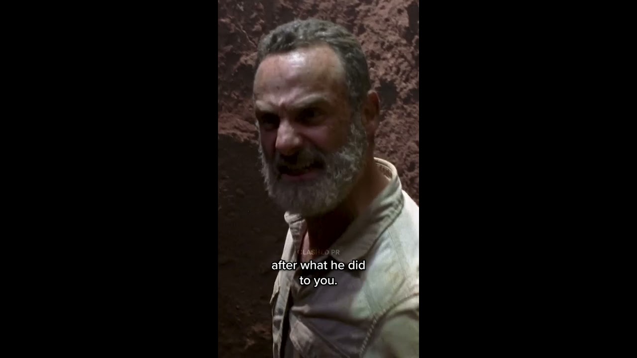Rick And Daryl Argue About Negan TWD Shorts