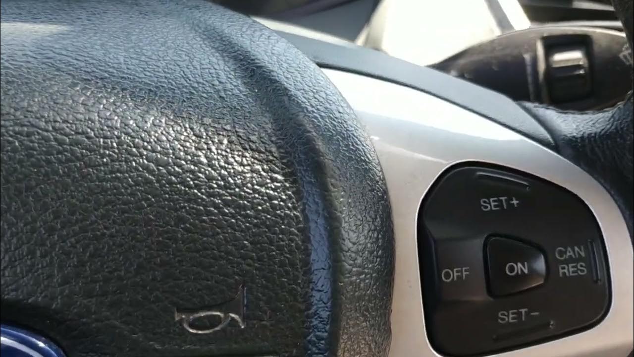 Cruise Control Ford Fiesta 1.4tdci - YouTube