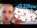 Zillow reports BIG PRICE CUTS on Houses (Top 10 Cities that are Crashing)