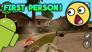 GTA SA Android FIRST PERSON MOD! Installation & Gameplay