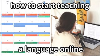 How to start teaching a language online [subs] screenshot 4