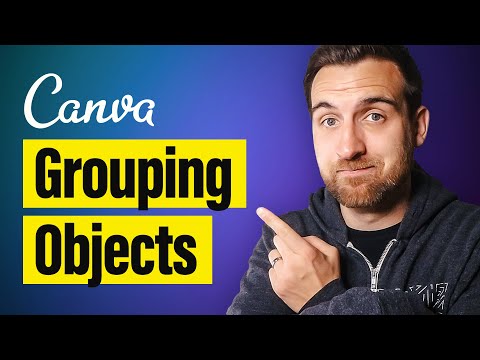 How To Group A Design In Canva
