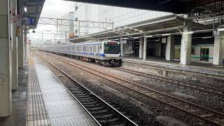 355M 常磐線E531系勝田行き 水戸駅入線 (K414編成)