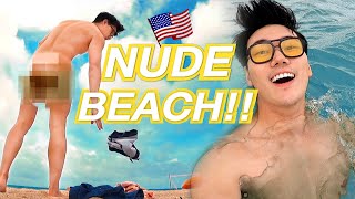 18+ Naked at Miami's Nude Beach! 🇺🇸 | ไปอยู่เมกามา Ep.5