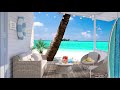 Seaside Ambience | Cozy Wave Sounds and Relaxing Resort 4K