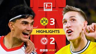 Five Goal Thriller | Dortmund v Eintracht Frankfurt | Bundesliga Highlights | BBC Football screenshot 3