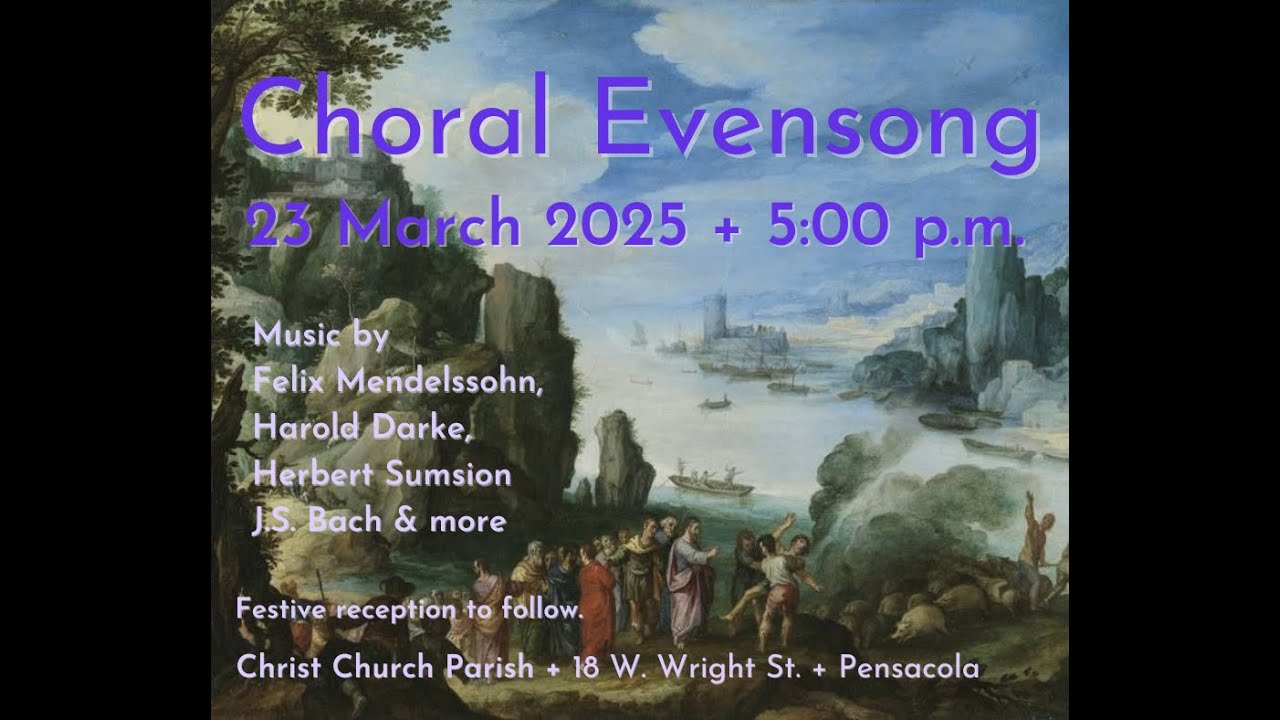 Choral Evensong for The Third Sunday in Lent - March 23, 2025 - YouTube
