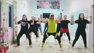Senam Kreasi DJ Janda pirang tiktok viral #zumbadance #workout koreo by coach bunbil