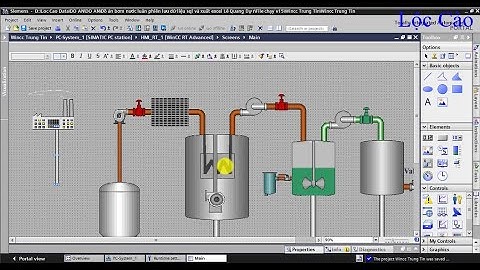 Hướng dẫn thiết kế Wincc trên Tia portal theo scada có sẵn